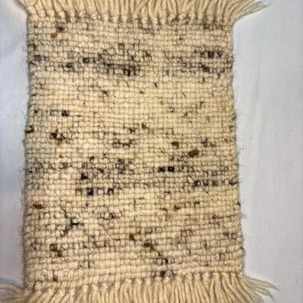 Vintage Alpaca Fiber Placemats One of a kind